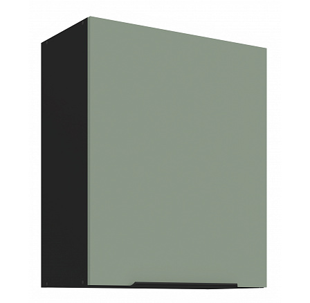 Horní skříňka ARIA - 60 G-72 1F, Černá/Aquamarine Horní skříňka ARIA - 60 G-72 1F, Černá/Aquamarine