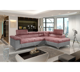 Rohová sedacia súprava ERIDANO, pravá, Monolit 63/Monolit 84