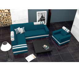 Rohová sedacia súprava R1, Inari 87 Soft 17, Ľavá