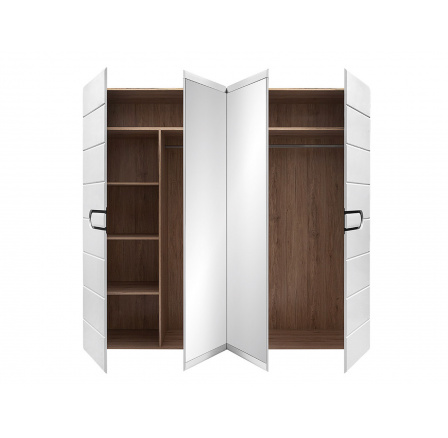 Šatníková skriňa BYRON SZF2D2L/21/22