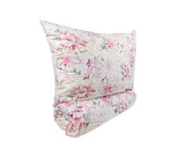 Predĺžené obliečky Satén 140x220, 70x90cm Floreta