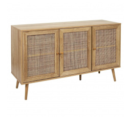 Trojdverová komoda Bali prírodná