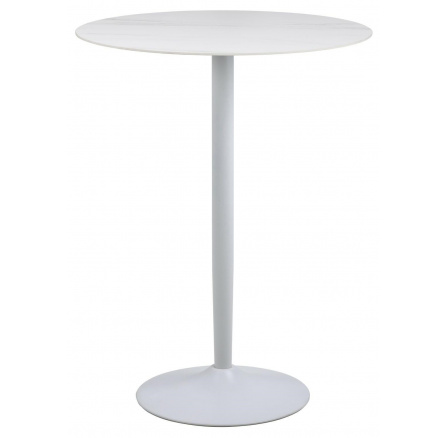 Barový stôl Malta biely Unico matný