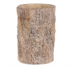 Obal betonový - imitace dřevěné kůry, vel. L, hnědý