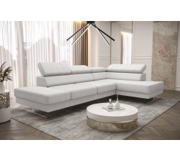 Rohová sedacia súprava EMPORIO MINI 300x180 - sivá, pravá