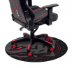 Podložka pod Herné kreslo ochranná čierna s motívom Dabel Chairs