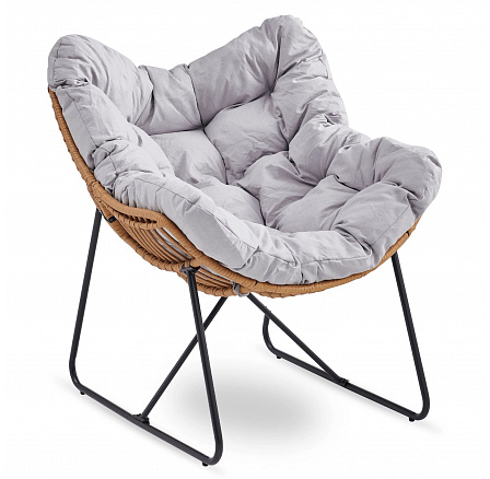 Kreslo Relaxačné FIN Sivé