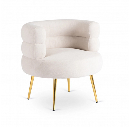 Kreslo PRESTON Krémové