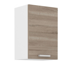 Kuchynská skrinka Dalton 40-G-1F biela/dub sonoma truffle
