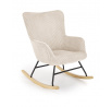 Hojdacie kreslo BELMIRO, Krémová
