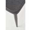 Jedálenská stolička K365, sivý zamat