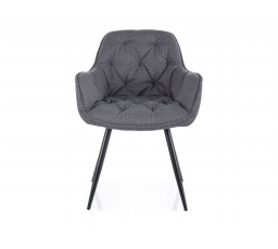 Jedálenská stolička CHERRY BJORN, sivá 13/čierna