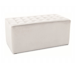 Taburet POUFFE LORI 2 VELVET J. BLUVEL GREY 03