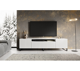 TV skrinka NOEMI Stojaca Biela+Biela