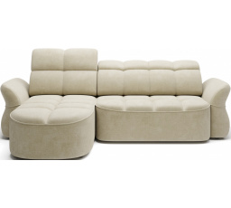 Rohová sedacia súprava s elektrickým rozkladaním BENETH - Ľavá, Monolith 04