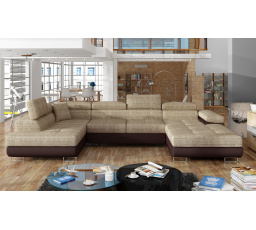 Sedacia súprava v tvare U RODRIGO, Berlin 03 / soft 66 ľavá