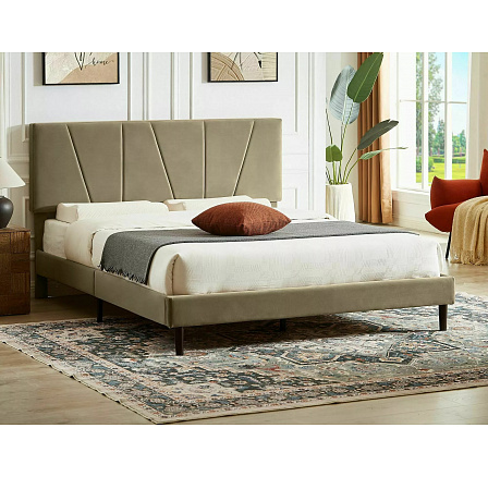 Posteľ SAVANA 160x200 cm, Béžový Bluvel 28