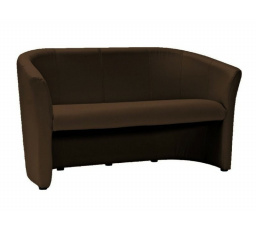 Pohovka TM-3, Hnedá ekokoža EK-18/Wenge