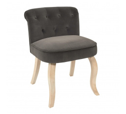 Stolička Eleonora sivá