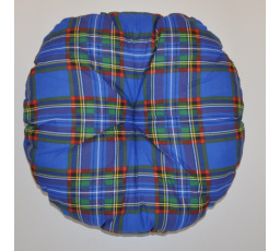 Sedák priemer 35 cm - modrý lkv