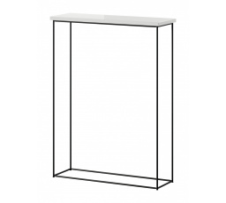 Konzola Sili Čierna+Biely Lesk