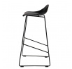 Barová stolička Molly čierna High