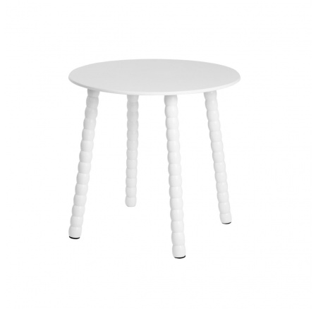 Konferenčný stolík RESLE biely 40x40x40 cm 894577