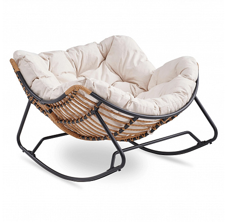 Hojdacie kreslo ELTON Béžové