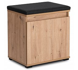 Skrinka na topánky PARMA 50 cm Dub Artisan/Grafit