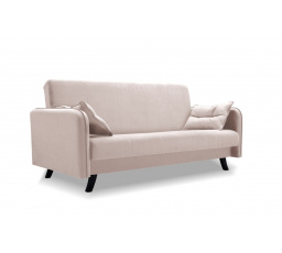 Pohovka rozkladacia PRIMA Ružová, MIL 7383