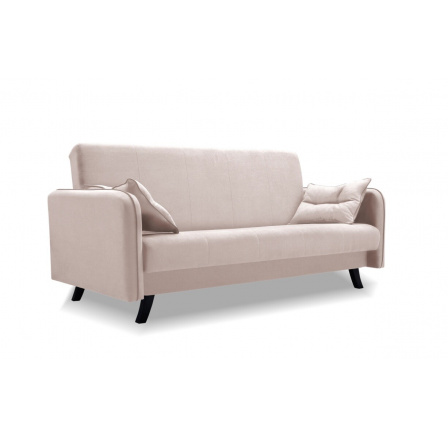 Pohovka rozkladacia PRIMA Ružová, MIL 7383