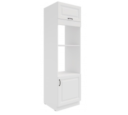 Kuchynská skriňa STILO - 60 DPM-210 2F, Biela/Biela