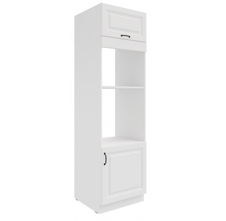 Kuchynská skriňa STILO - 60 DPM-210 2F, Biela/Biela