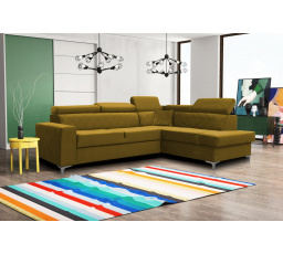 Rohová sedacia súprava Silk P žltá