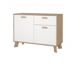 Komoda Iker 716, jackson hickory/biela