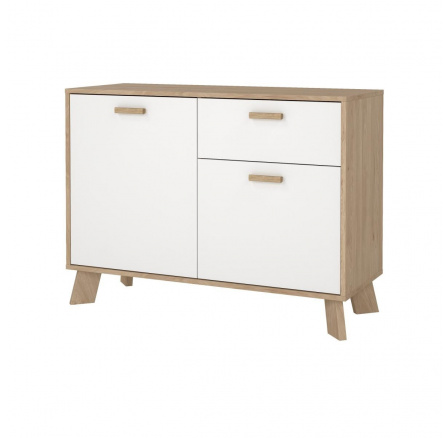 Komoda Iker 716, jackson hickory/biela Komoda Iker 716, jackson hickory/biela