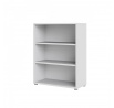 Komoda OFFICE 80400/158, Dub sonoma/Biela