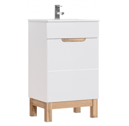 BALI BIELA 824 skrinka pod umývadlo 1D/ White cabinet under washbasin 1D 50cm CU-COC-834012 FSC MIX 70% BALI BIELA 824 skrinka pod umývadlo 1D/ White cabinet under washbasin 1D 50cm CU-COC-834012 FSC MIX 70%