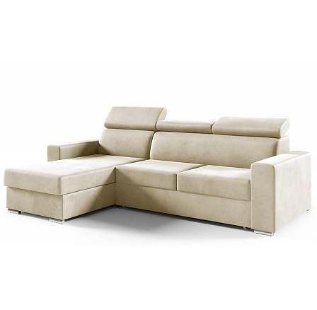 Rohová sedacia súprava ADELKA Ľavá, Monolith 02