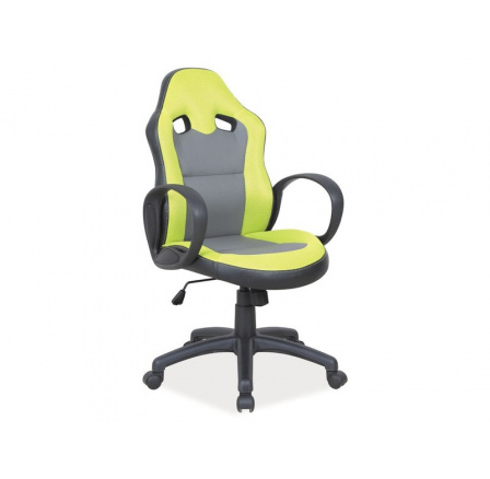 Kancelárska stolička Q-054 Grey/Green