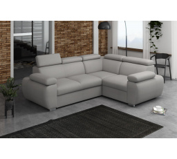 Rohová sedacia súprava Bodie P - svetlo šedá