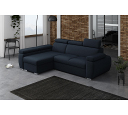 Rohová sedacia súprava Bodie ľavá modrá
