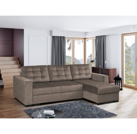 Rohová sedacia súprava Linda UNI béžová