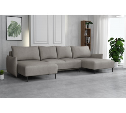 Sedacia súprava Santino U Velo svetlosivá