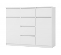 Komoda Malvína 2D6S, biela