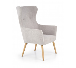 Kreslo COTTO, svetlosivé