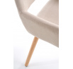 Jedálenská stolička K283, béžová