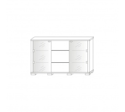 Komoda vysoká 2S + BAR 2DSZ KACPER