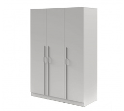 Skriňa BRAGA 2 s kovovými úchytkami dub cremona