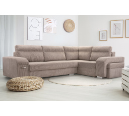 Rohová sedacia súprava Alvin P Lincoln 86 sivá